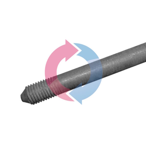 Стержень заземления оцинкованный 16 мм х 1500 мм